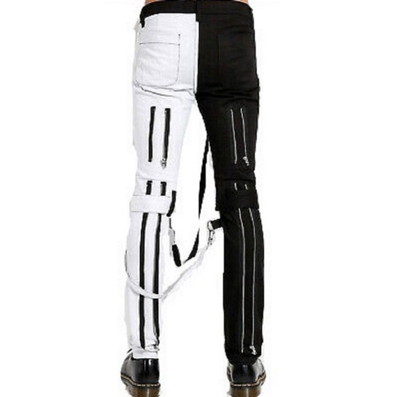 Men Gothic Bondage Gents Pant 