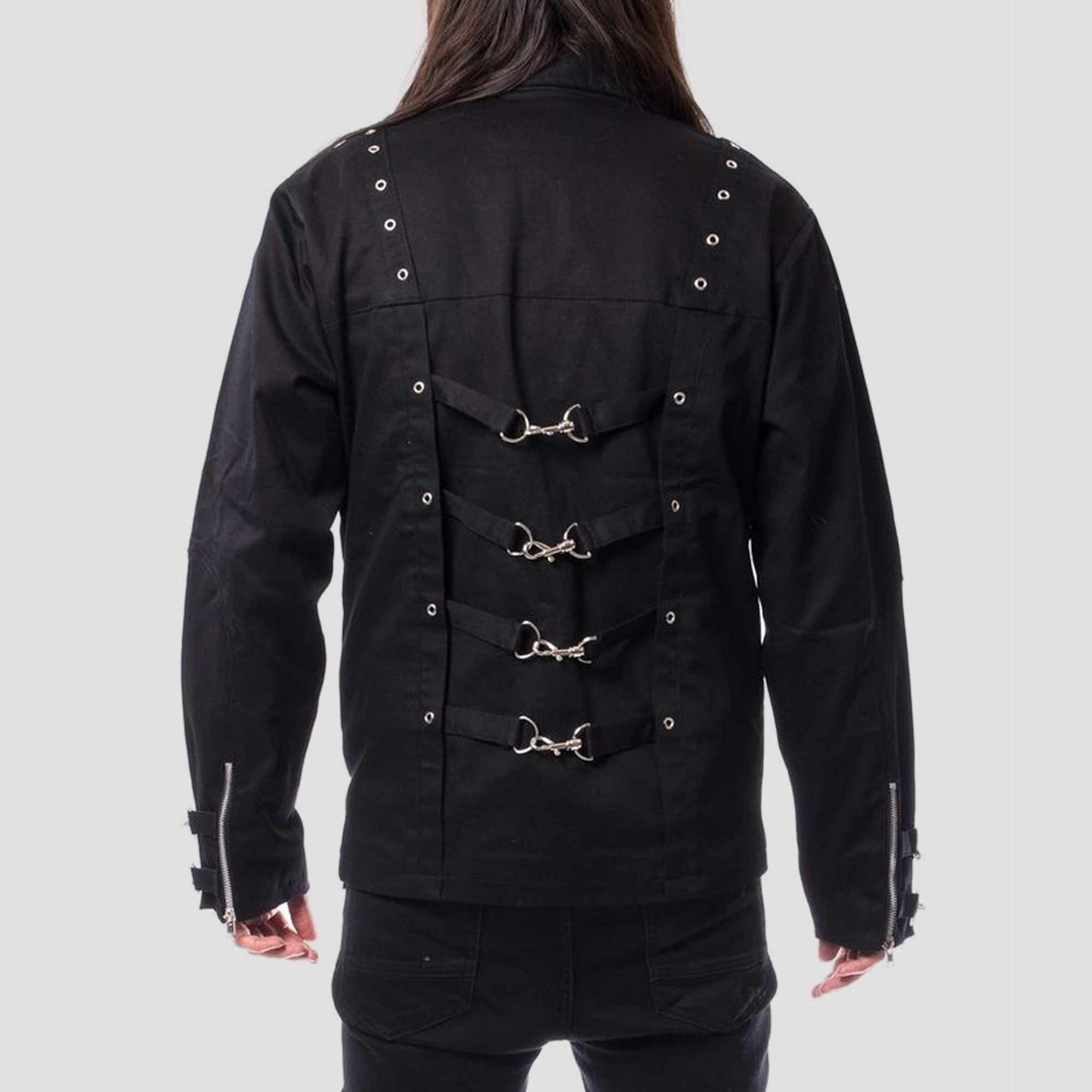 Mens Gothic Steampunk Jacket Black Gothic Jacket Gothic Etsy UK