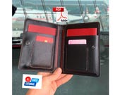 Passport Holder Leather Wallet Pattern PDF, Bifold (Video Tutorial)