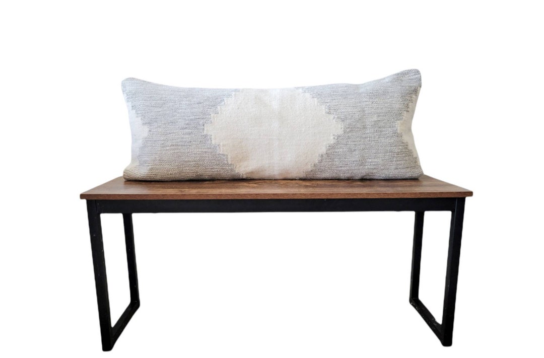 Long Lumbar Pillow Lumbar Pillow 36 X 14 Throw Pillow Decorative Throw