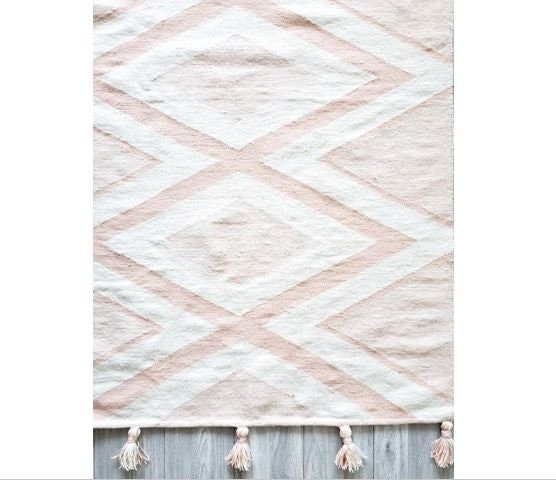 Pastel Colour Rug Handwoven Rug Kilim Modern Boho Area | Etsy