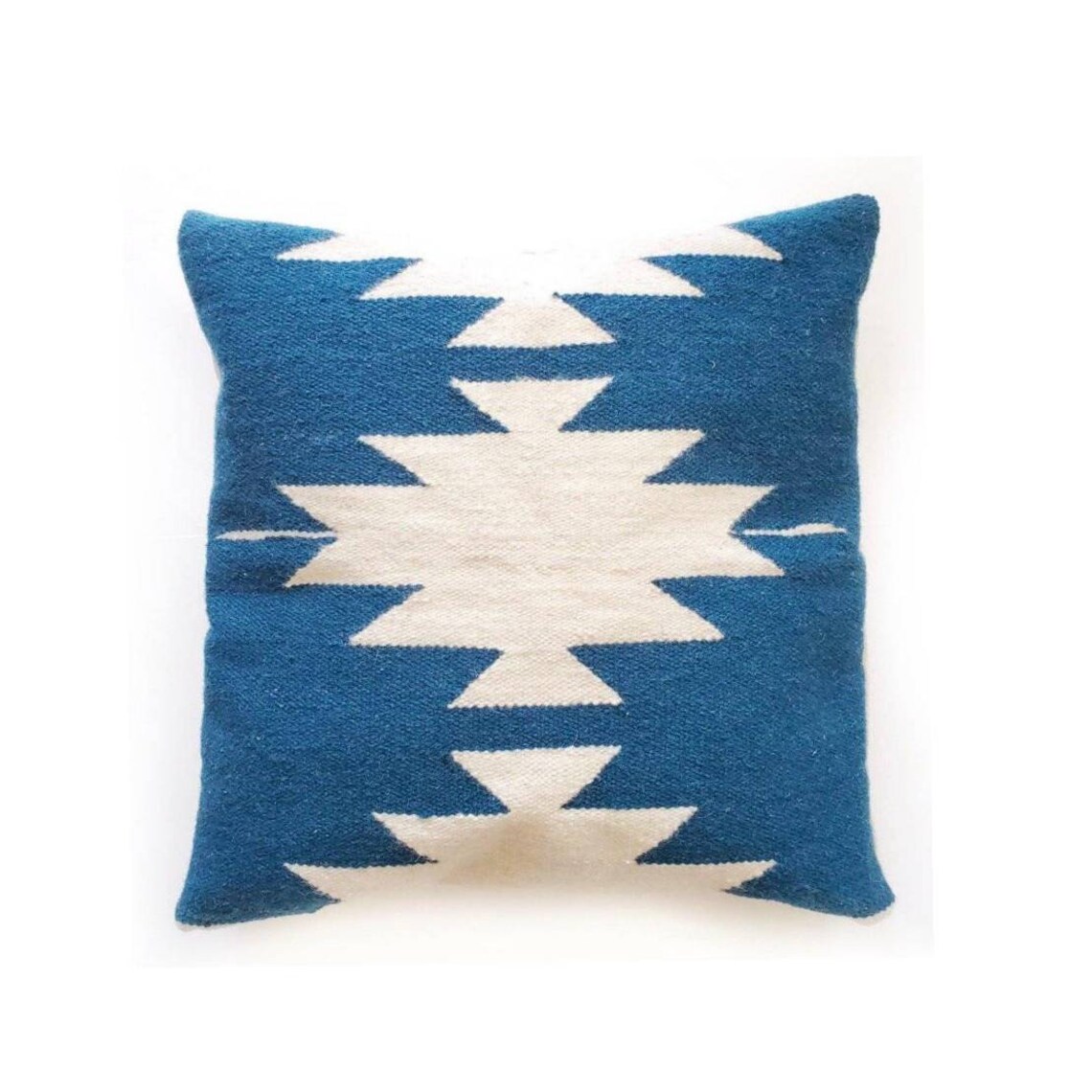 Ora Handwoven Pillow Case Bohemian Throw Pillow Pure Wool Etsy