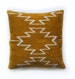 Handwoven Pillow Case, wool decorative throw pillow, Mustard Pillow, Yellow Pillow, Boho Pillow | 18X18 20X20 22X22 24X24 
