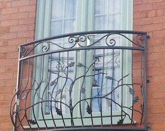 Powder coated juliet balcony, balustrades, railings. Number 30