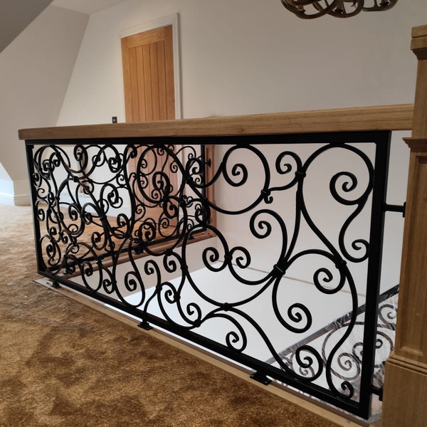 Stair railings, balustrade, renovation, terrace, privacy screen, handrail, balcony decor, staircase, iron gift, Number 46