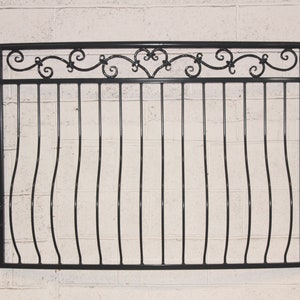 Juliet balcony, balustrades, railings. Number 45