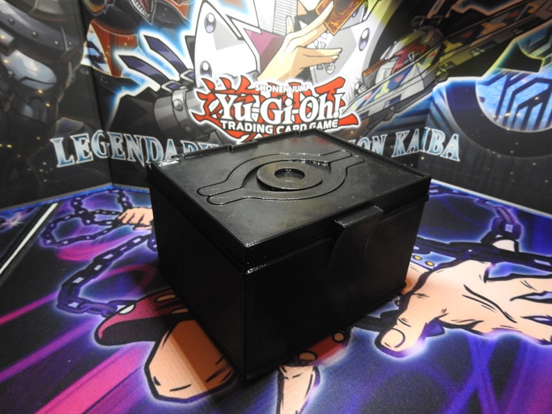 Yugioh Double Deck Box Iteration 2 Black Color Now Etsy