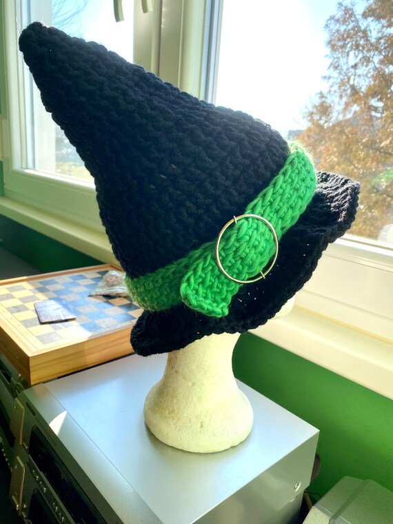 Cappello da strega all'uncinetto cappello da strega | Etsy Italia
