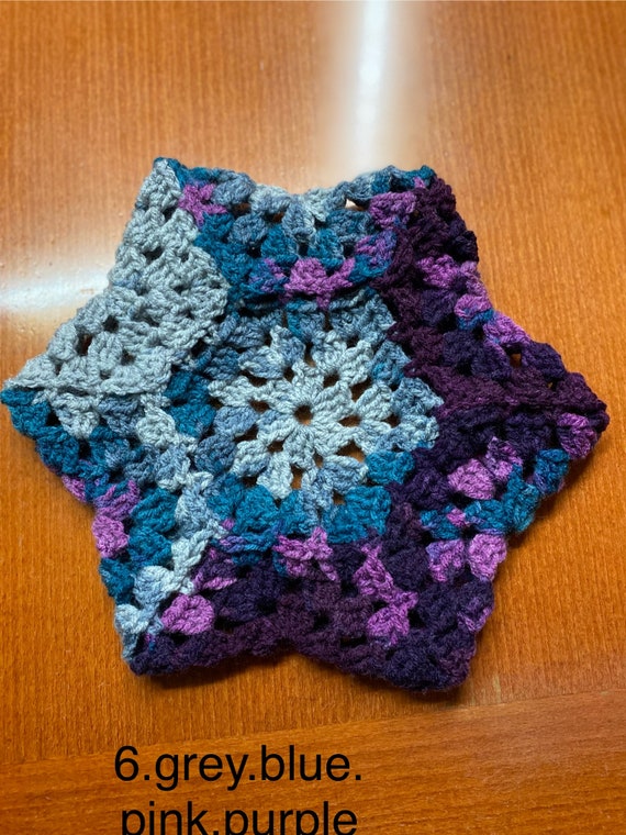Crochet Star Hat, Handmade Fairycore Slouchy Beanie  display picture 2