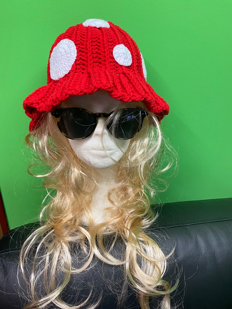 Summer mushroom crochet hat tik tok Etsy