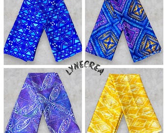 SILK-ONLY-01L-Ankara Silk African Print  Fabric _ total 6yards of silk satin African print fabric