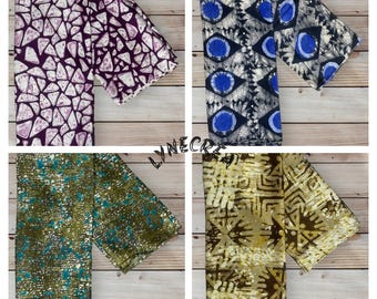 SILK-ONLY-01J-Ankara Silk African Print  Fabric _ total 6yards of silk satin African print fabric