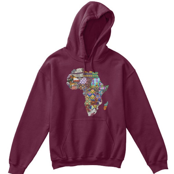 African print Gildan kid's hoodie