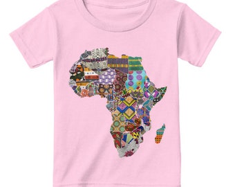 African Print Gildan Toddler T-shirt 