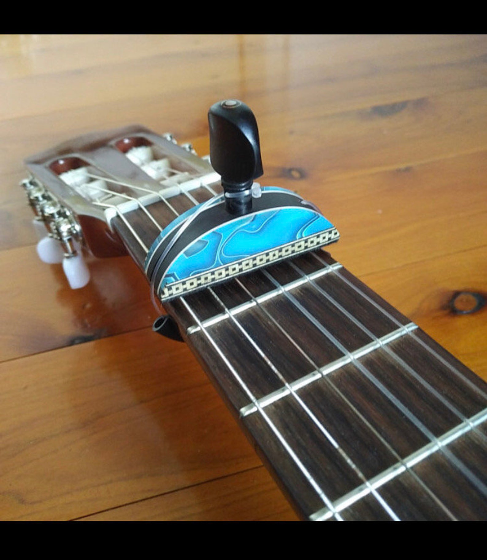 Handcrafted Wood Capo Wooden Capo Classical / Flamenco Guitar Etsy