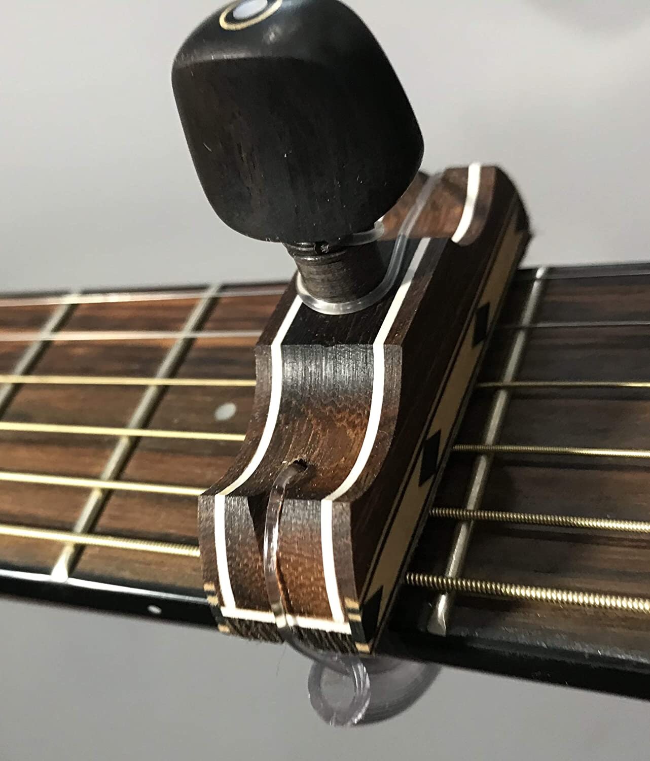 Handcrafted wood capo wooden capo classical / flamenco guitar Etsy