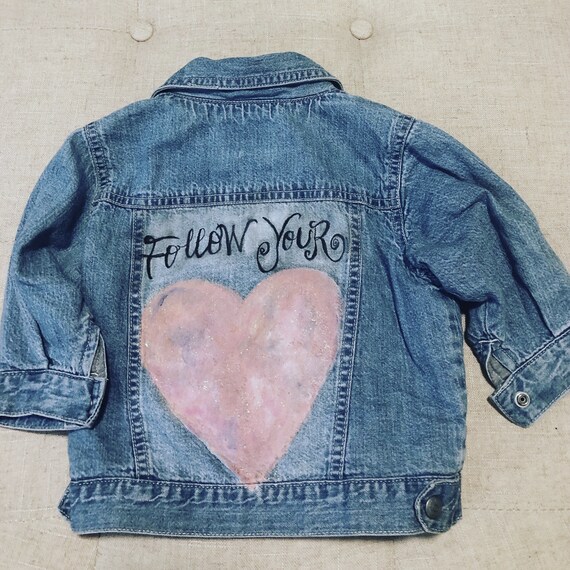 not your girl denim jacket