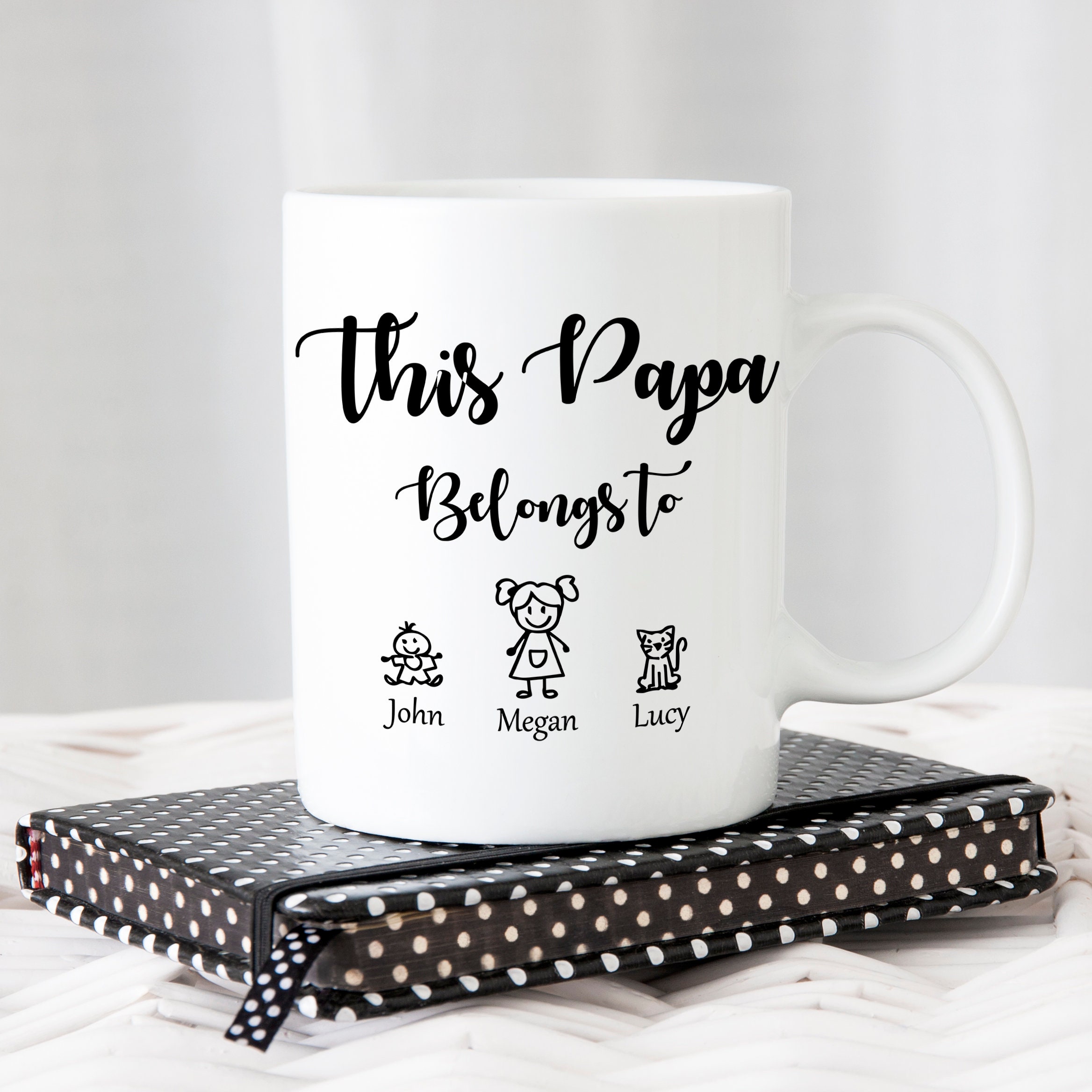 Personalized Fathers Day Gift / dad gift from daughter / Etsy