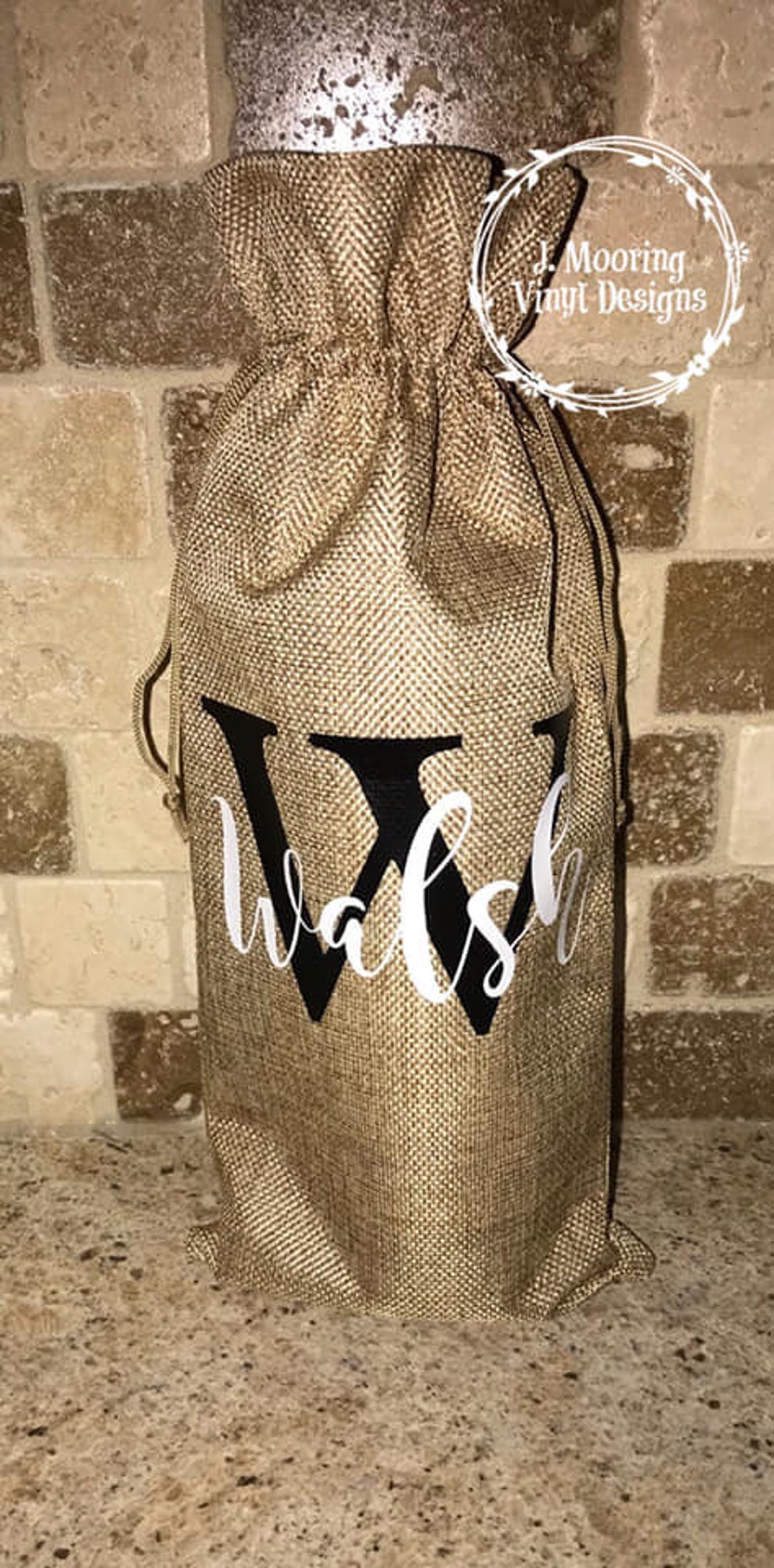 Personalized Wine Bags