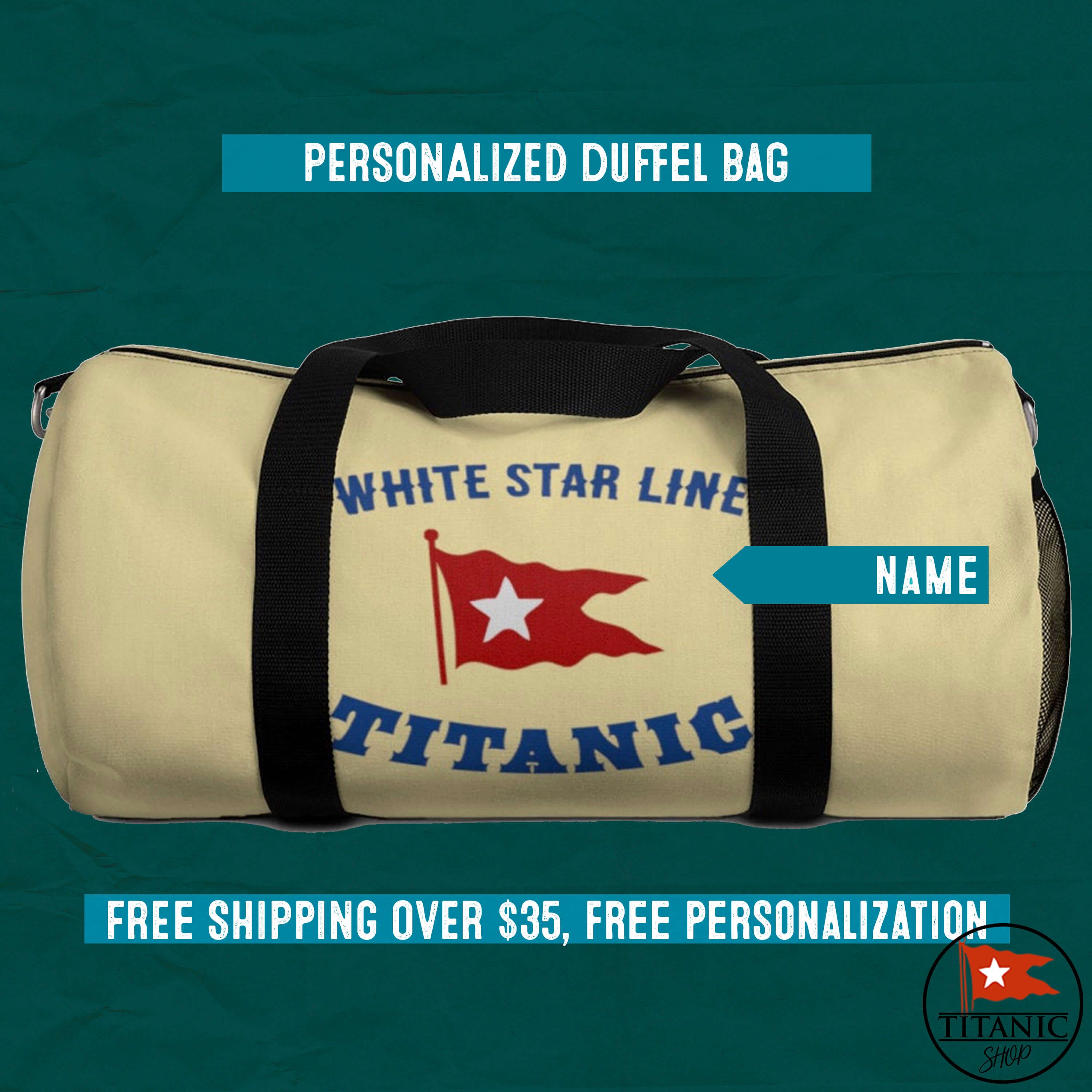 Titanic Duffl Bag Mixed Martial Arts Lover Gift MMA Funny 