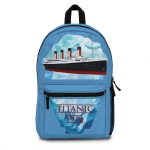 Titanic boys backpack for school, backpack for kids, history lover gift