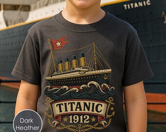 タイタニック ヴィンテージシャツ、タイタニック オマージュ Tシャツ