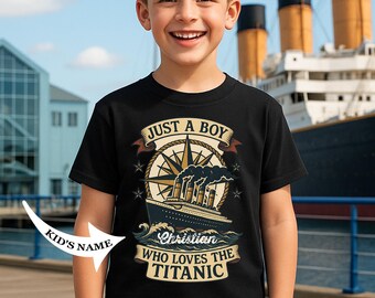 Personalized Captain Titanic Shirt – Custom Name Birthday Tee T181