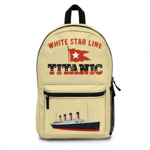 Cartable Titanic pour filles, meilleurs sacs à dos d'école pour enfants, sac à dos hipster