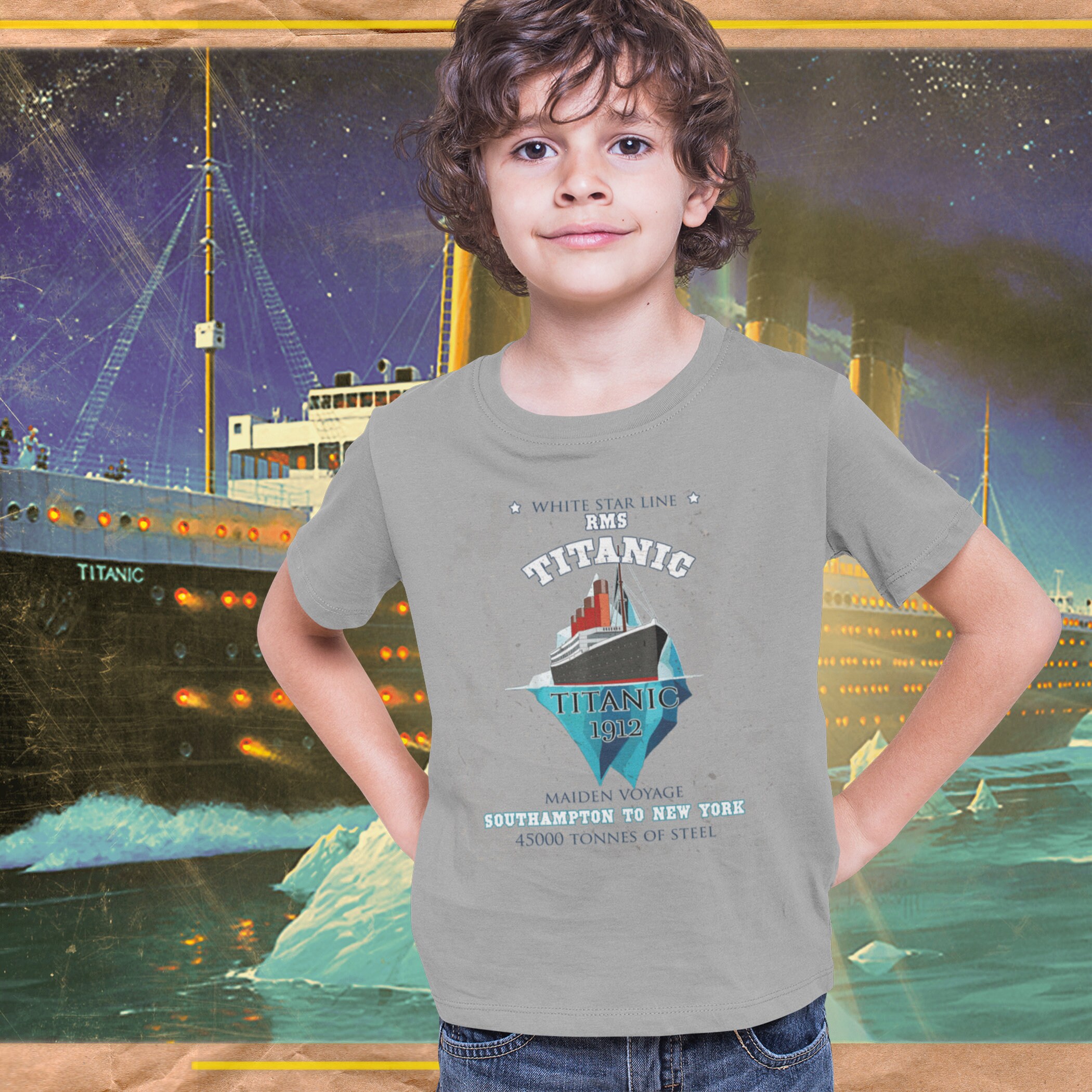 Historic Titanic Shirts For Kids Christmas Tee Ship Voyage Historic Titanic Shirts For Kids Christmas Tee Ship Voyage