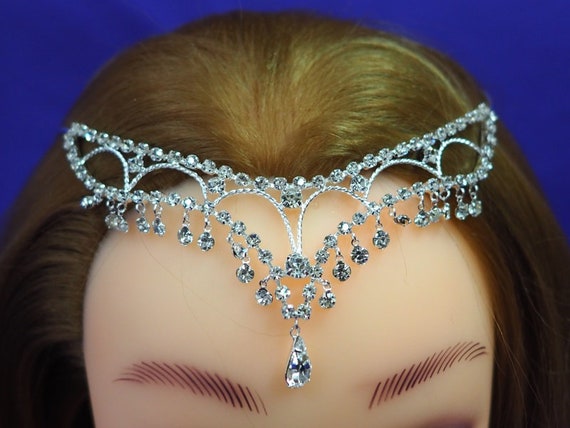 Medieval Jewelry Circlet CC7 bridal  costume fore… - image 1