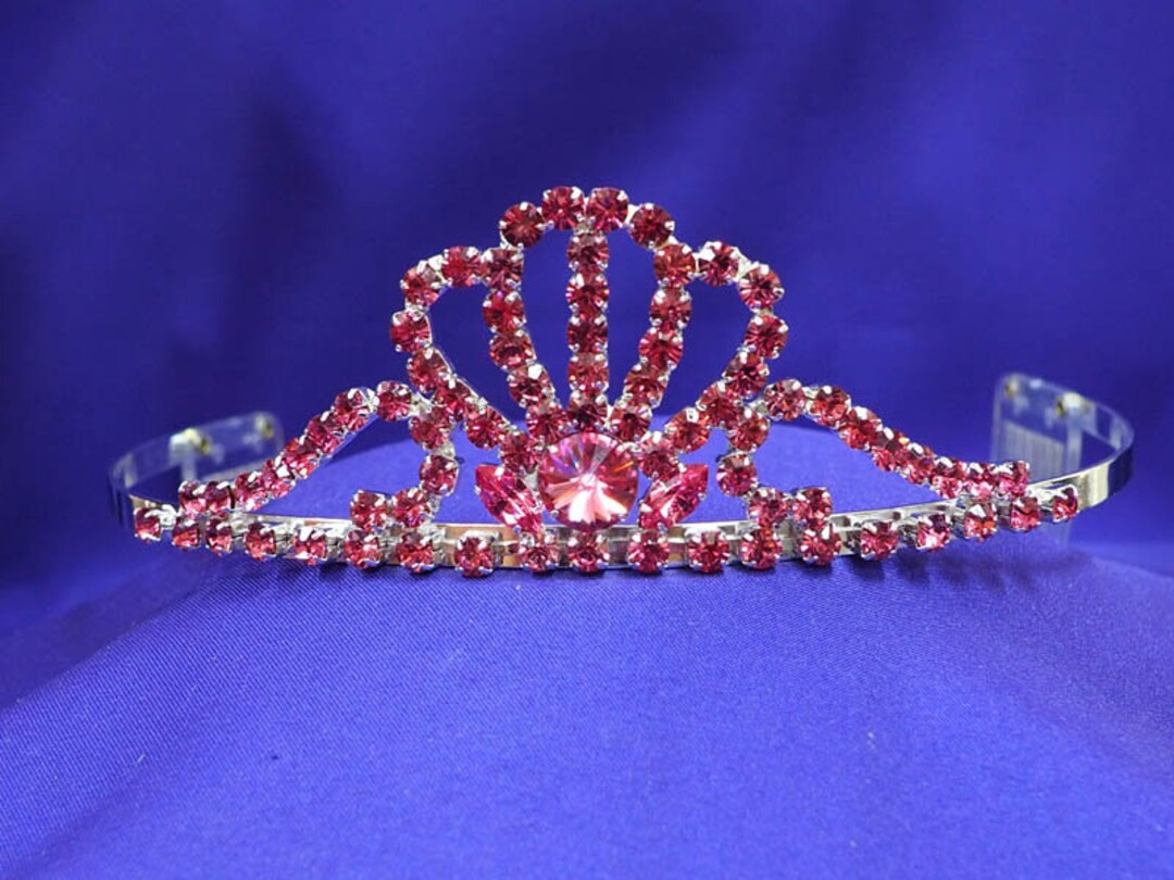 Pink Tiara Crown - Etsy