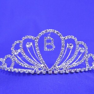 Princesa diamantes de imitación Tiara Carta B