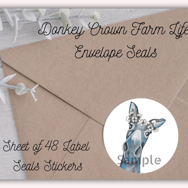 Crown Envelope Seals Etsy