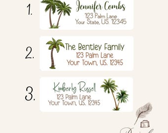 Mountain Address Labels Stickers