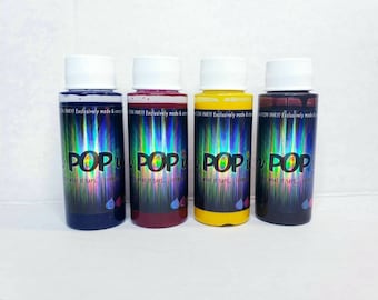 XS ink set!!! Epson: color POP ink! - High quality sublimation ink that does what it says... literally!!! Warning * colors may POP!!!