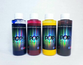 S ink set!!! Epson: color POP ink! - High quality sublimation ink that does what it says... literally!!! ON SALE at www.nobodEbiz.com