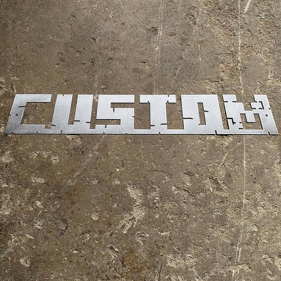 Custom Minecraft Style Name Sign Minecraft Font Personalize Etsy
