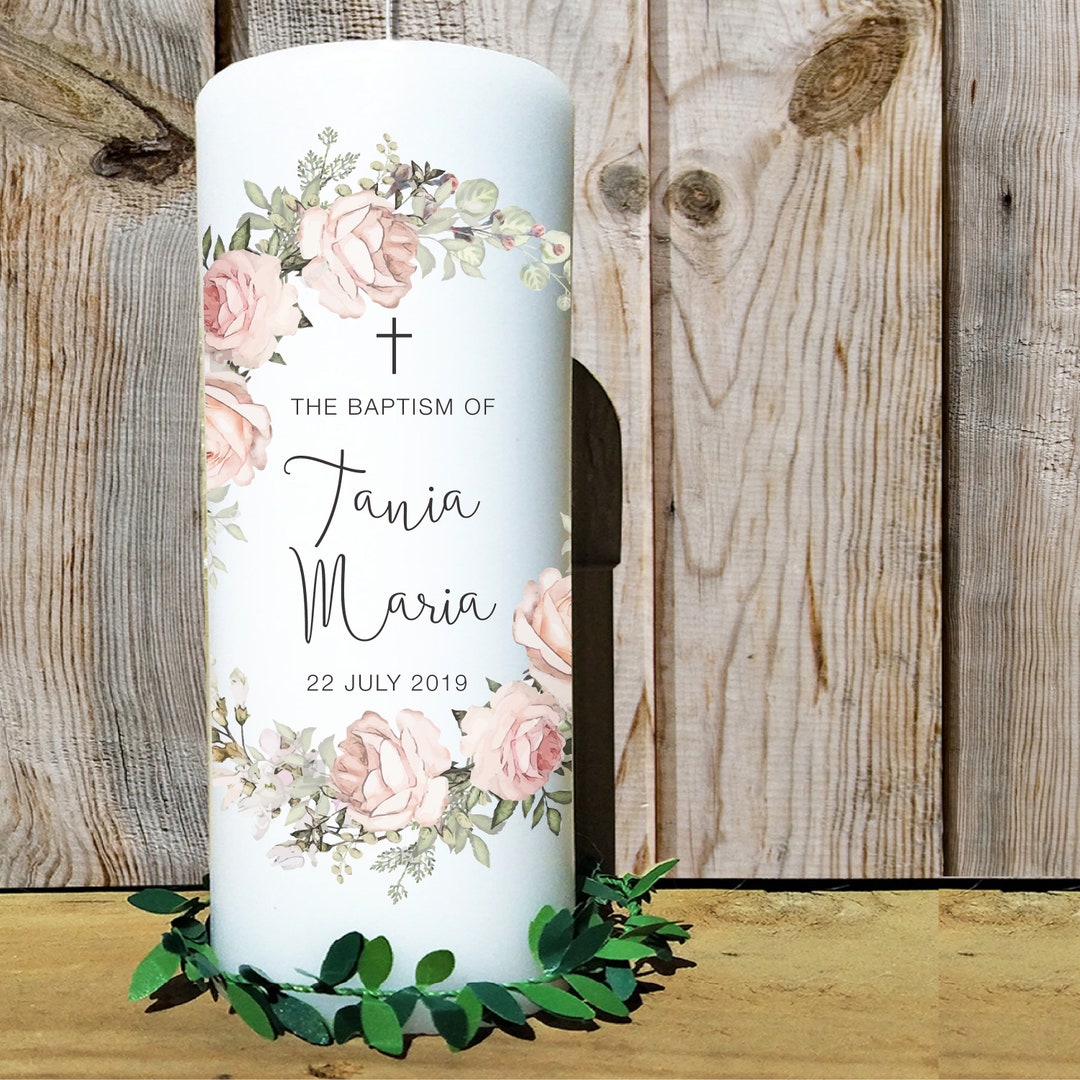 Baptism Candle, Baptism Candles, Christening Candle, Baptism Candle for