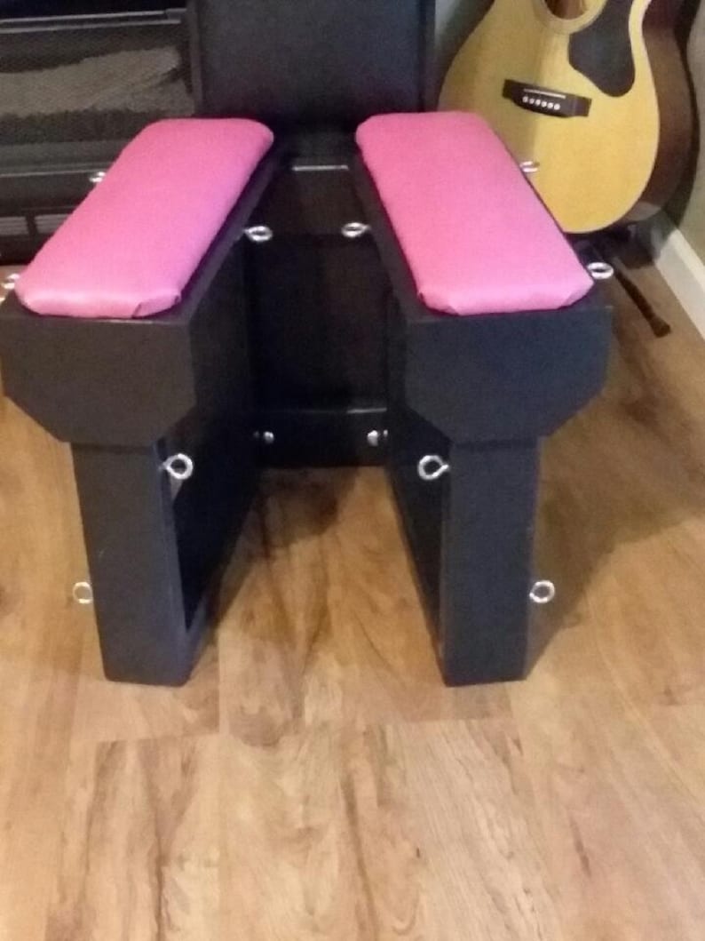 Our homemade sex chair - Naked girls