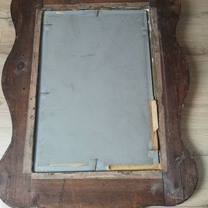 Large Baroque Mirror Wood and Plaster Frame Sculpts Bronze Patina Rectangular Mirror Hall Mirror Fireplace Mirror image 10