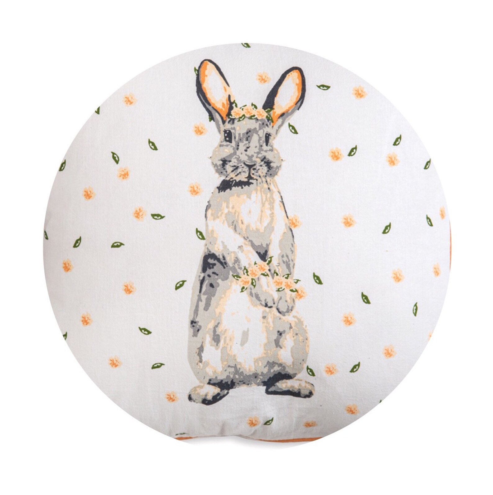 2 Piece Set of Bunny Throw Pillows Farmhouse Pillows Cotton Etsy