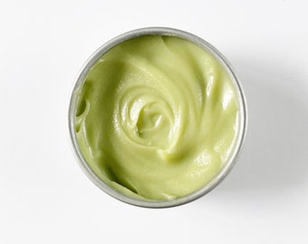 Green Tea Face Cream With Grass Fed Tallow and Hemp Oil | Organic Matcha Moisturizer | Oily Skin Friendly