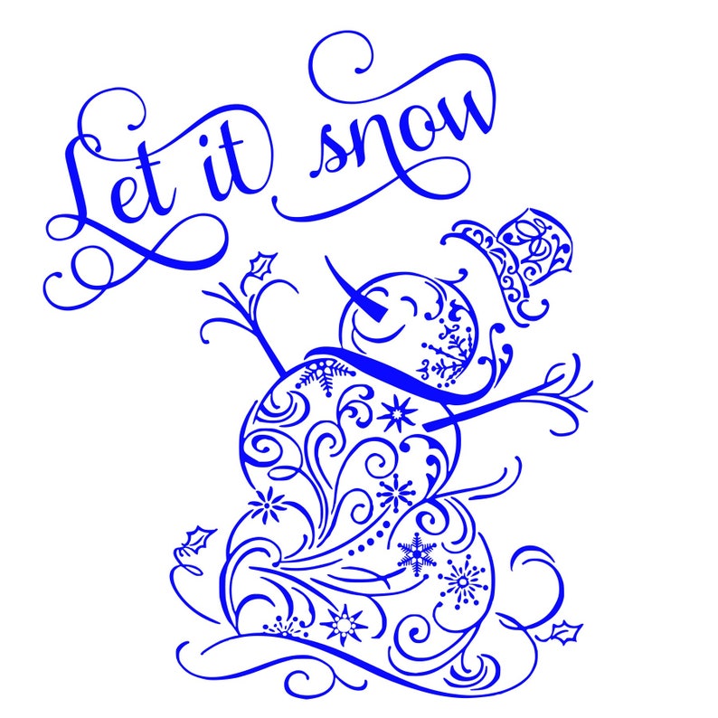 Free Free Let It Snow Svg Snowman 378 SVG PNG EPS DXF File