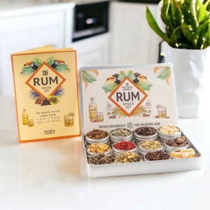 Homemade Rum Kit. 12 Gourmet Spices & Botanicals to Make Your Own Spiced Rum image 2