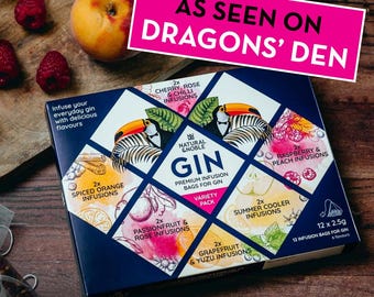 Gin Infusion Bags - Make Your Own Delicious Flavoured Gin.