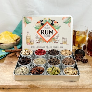 Homemade Rum Kit. 12 Gourmet Spices & Botanicals to Make Your Own Spiced Rum image 1