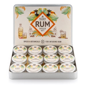 Homemade Rum Kit. 12 Gourmet Spices & Botanicals to Make Your Own Spiced Rum image 3