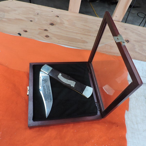 Large Knife Display Case Etsy