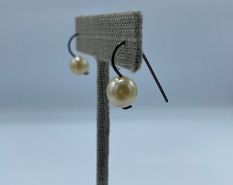 Pearl Ear Hugger Earrings