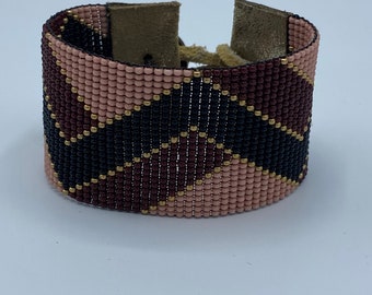 Geometric Zig Zag Bracelet